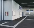 Visualization of the new railroad station in Pruszcz Gdanski