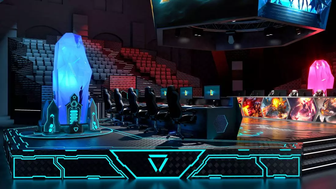 Widok areny
e-sportowej