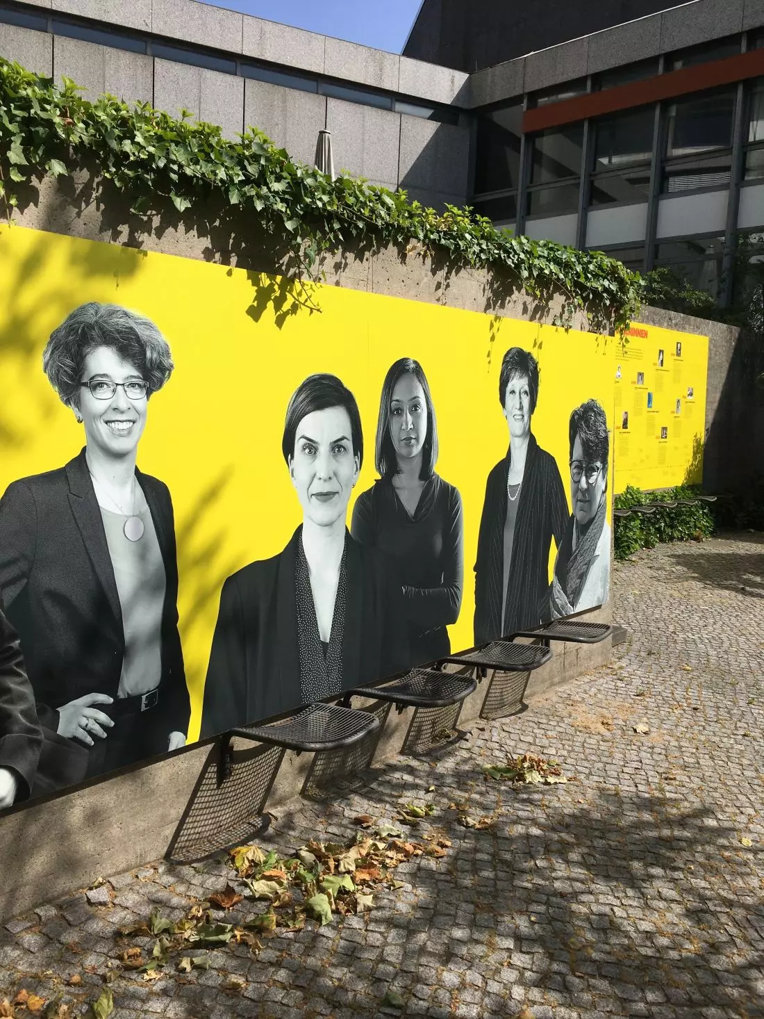 Akcja plakatowania WIA Berlin