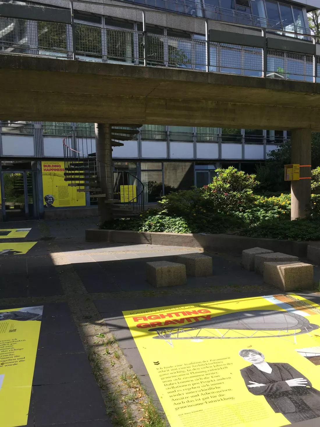 Wystawa na terenie TU Berlin