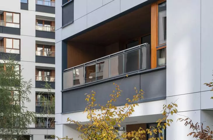 Osiedle Holm House w Warszawie, projekt HRA ARCHITEKCI. 