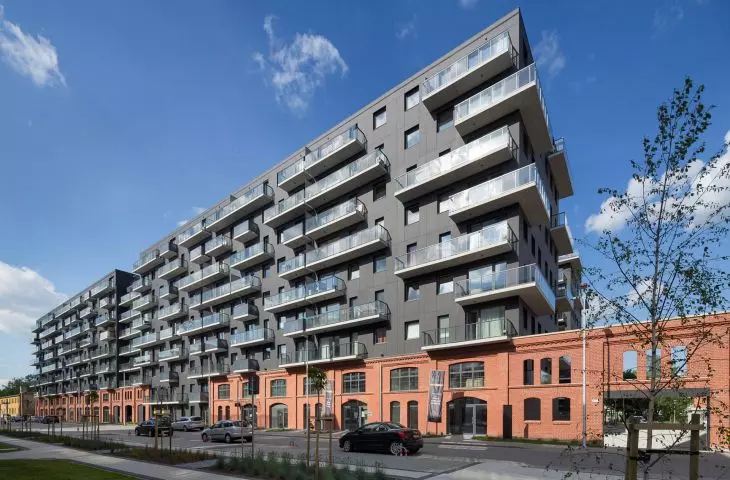 Kępa Mieszczanska housing estate in Wroclaw, designed by mgr inż. arch. Tomasz Marhall, ZAH sp. z o.o Sp. k. 