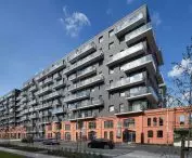 Kępa Mieszczanska housing estate in Wroclaw, designed by mgr inż. arch. Tomasz Marhall, ZAH sp. z o.o Sp. k. 