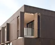 perforated metal facade
