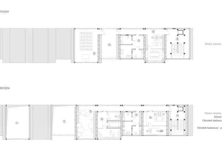 2nd and 3rd floor plans