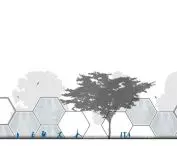 north and south elevations