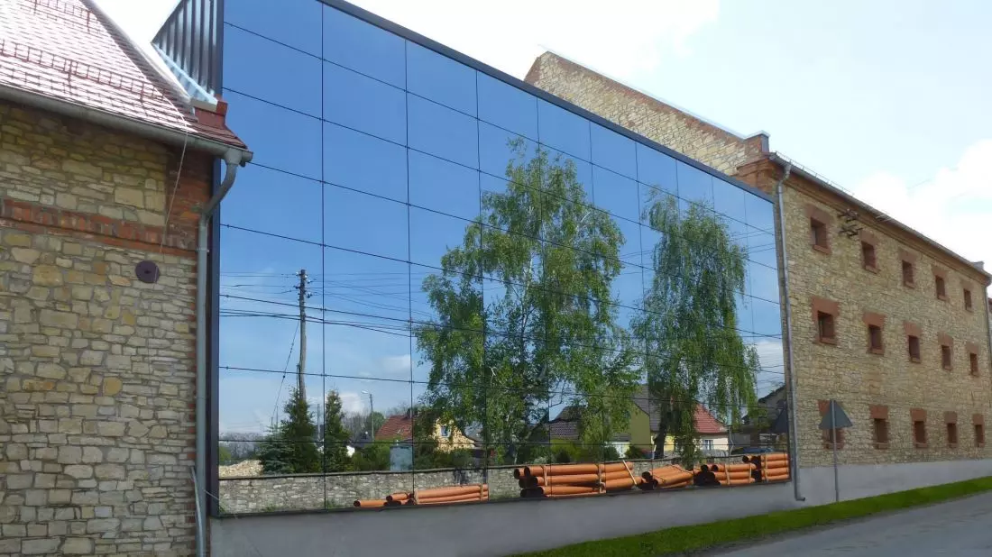 elewacje szklane Hotel
Spichlerz – Strzelce Opolskie © Stefania