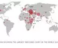 Refugee camps around the world