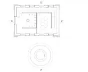 Plan of level +1, ordering area