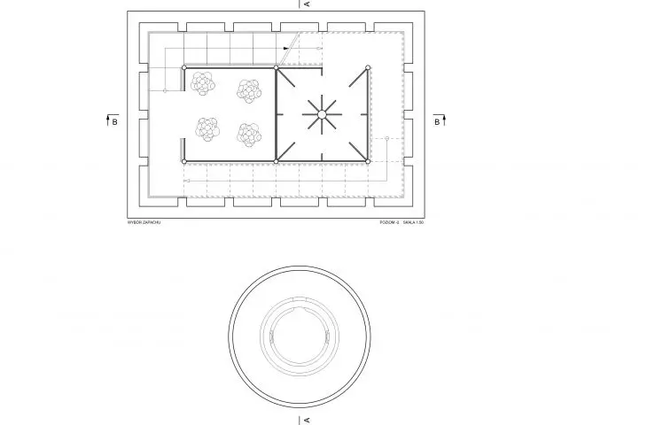 Wine presentation room, level -2, fragrance