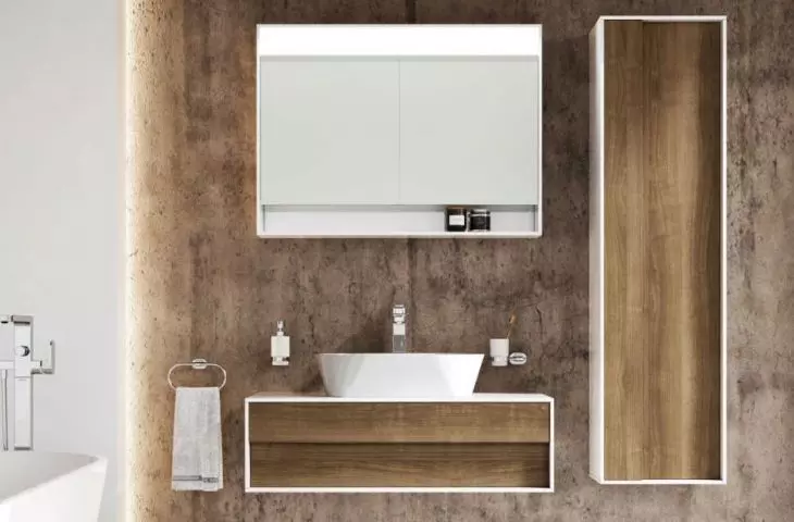 Bathroom furniture Step (walnut)
