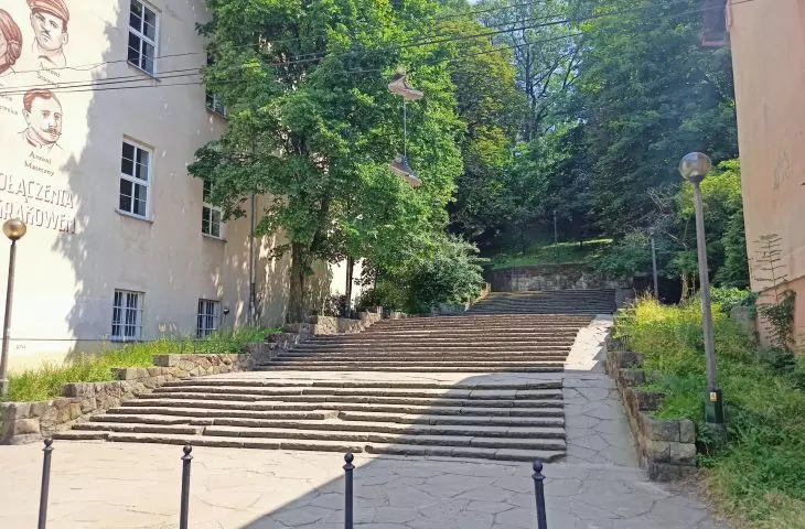 Park im. Wojciecha Bednarskiego w Krakowie przed rewitalizacją