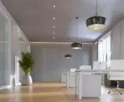 Wykończenie wnętrz produktem Concrete Veneer