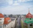The Grand Hotel has regained its tower, which was destroyed during the Siege of Wroclaw in 1945