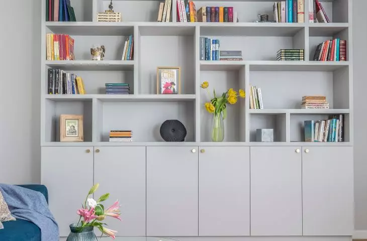 Custom-made bookcase