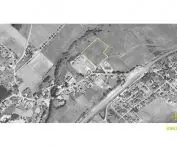 Viewing terrace in Golub in Kashubia, site map