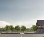 Widok na boisko przy szkole