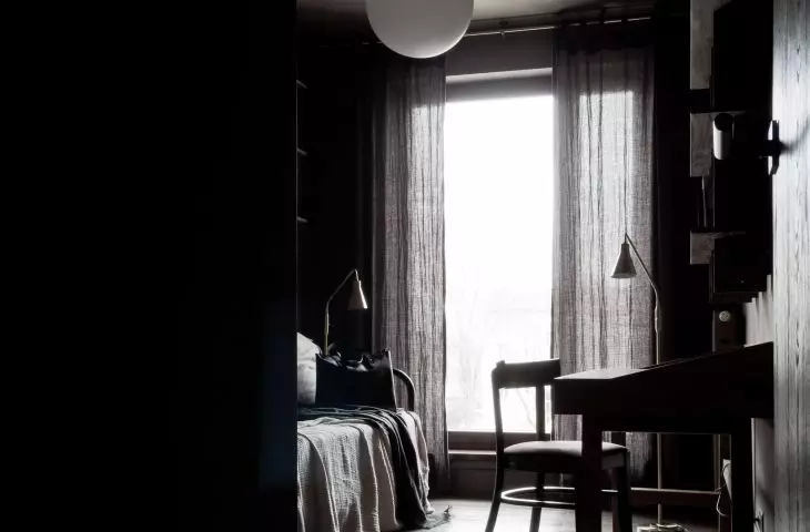 Wabi-sabi apartment, study