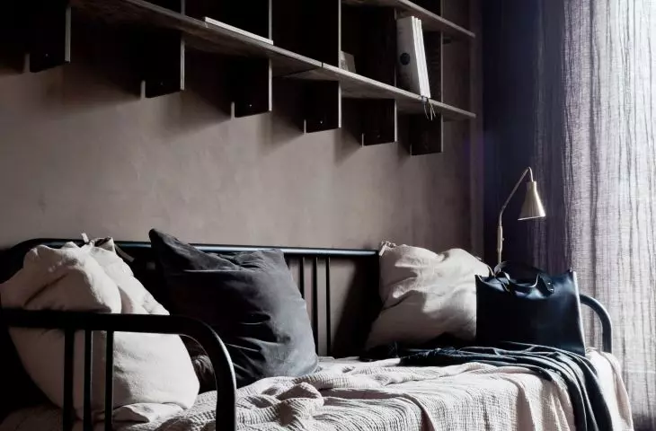 Wabi-sabi apartment, study