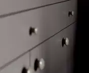 Dark details, dresser