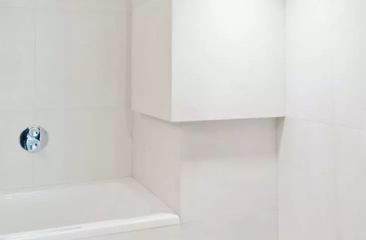 White bathroom
