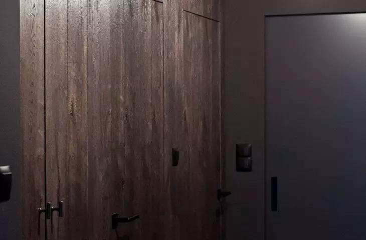 Wabi-sabi apartment, hallway