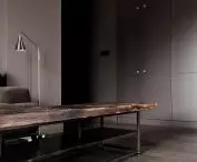 Wabi-sabi apartment, living room