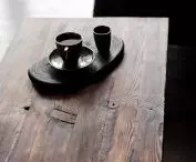 Wood is king in the apartment