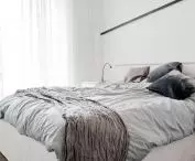 Wabi-sabi apartment, bedroom