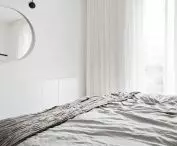 Bright bedroom interior