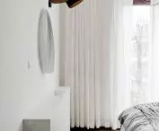 Bright bedroom and natural fabrics