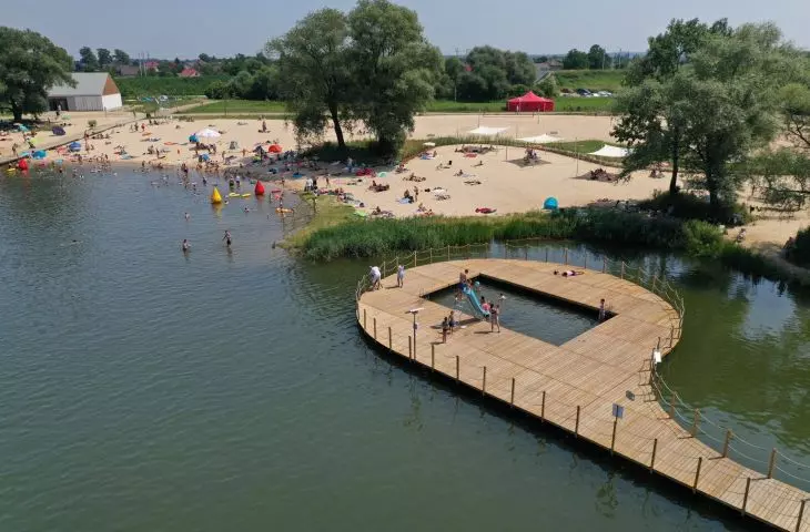 Refreshed recreational space of Przylasek Rusiecki
