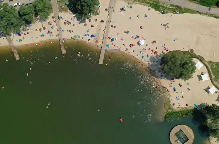 Refreshed recreational space of Przylasek Rusiecki
