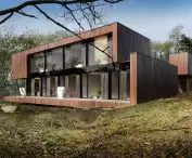 RE: ON THE ROCK HOUSE, duże przeszklenia