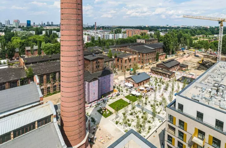 widok na łódzką Fuzję