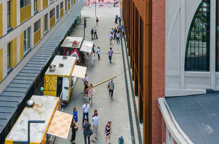 food trucki na terenie Fuzji