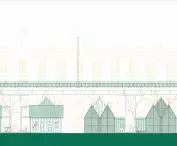 Wonders-allotments, cross-section of elevation