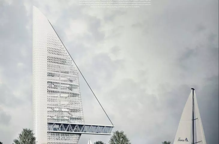 Gdynia Sailing Museum, visualization