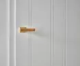 Fina door can be installed in rebated, rebateless or reverse rebated version