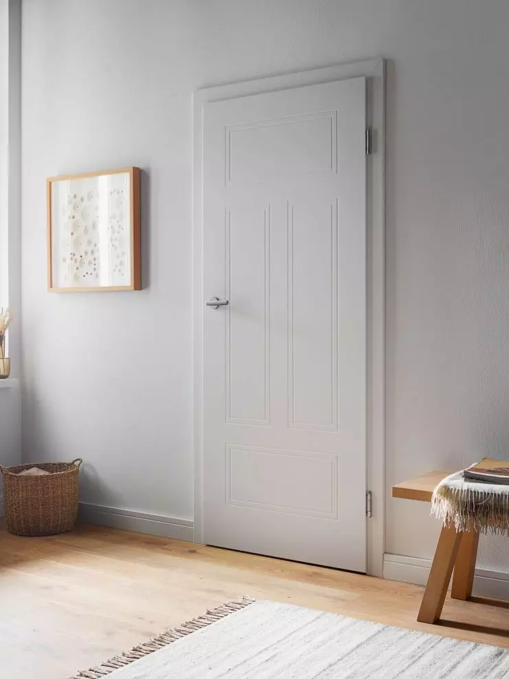 ponadczasowa white Fina door harmonizes with any space