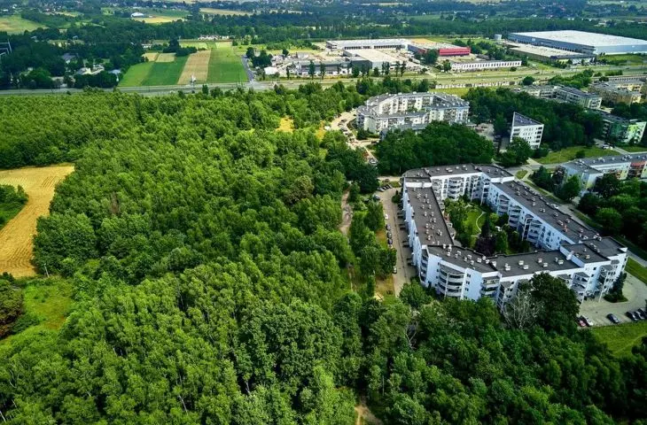 Teren, na którym ma powstać park