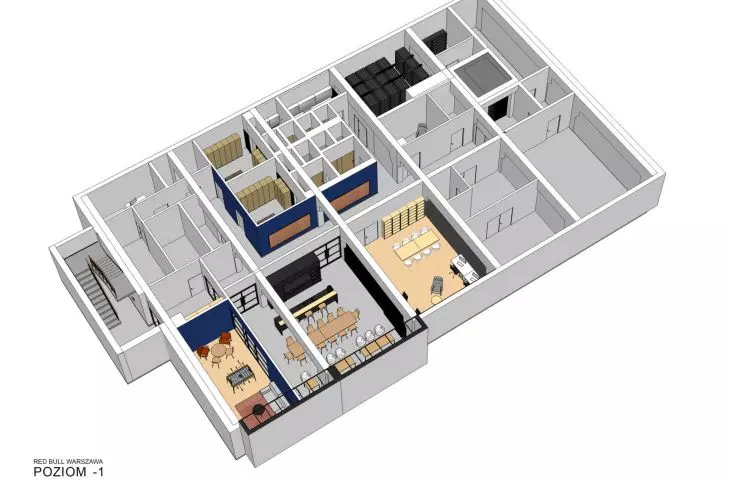 underground axonometry
