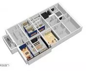 underground axonometry