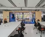 open space and conference room on the 1st floor