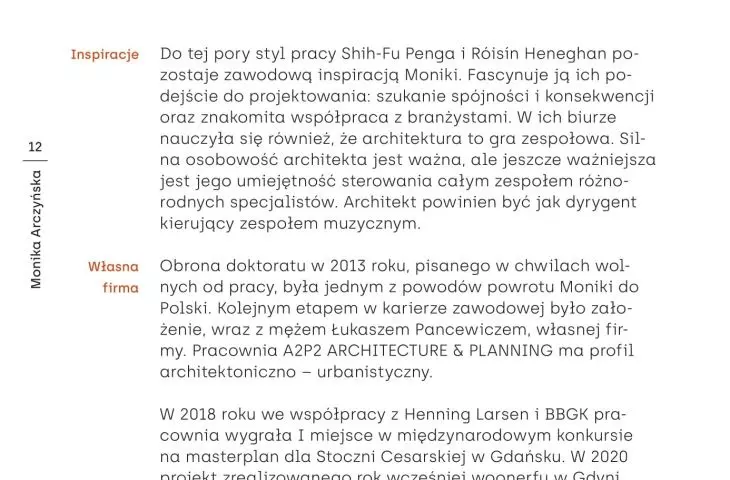 Rozdział o Monice Arczyńskiej