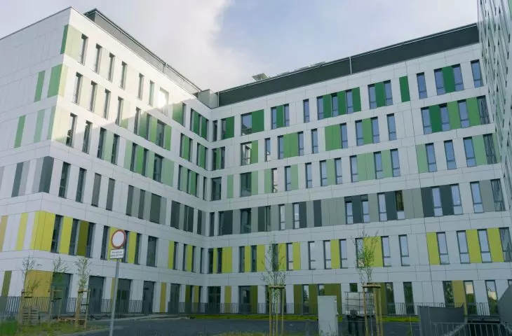 największa fasada wentylowana w Polsce znajduje się w Poznaniu