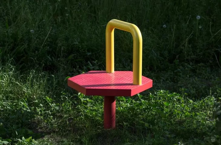 Installation on St. Lawrence Hill in Gdynia: ready-made urban furniture