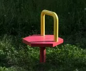 Installation on St. Lawrence Hill in Gdynia: ready-made urban furniture