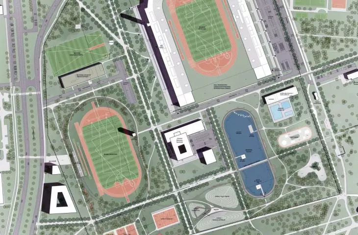 Visualization of the stadium