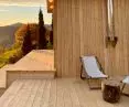 The studio was built on the site of an old barn and using part of the structure